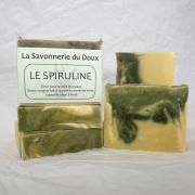 Savon artisanal spiruline