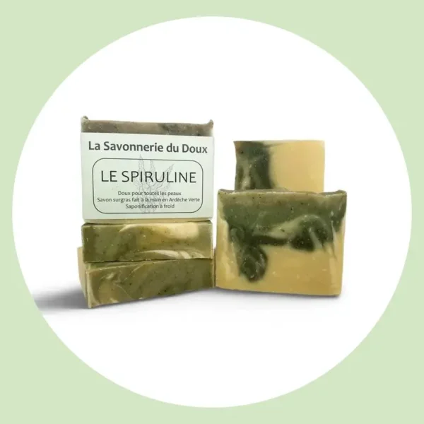 Savon à la spiruline